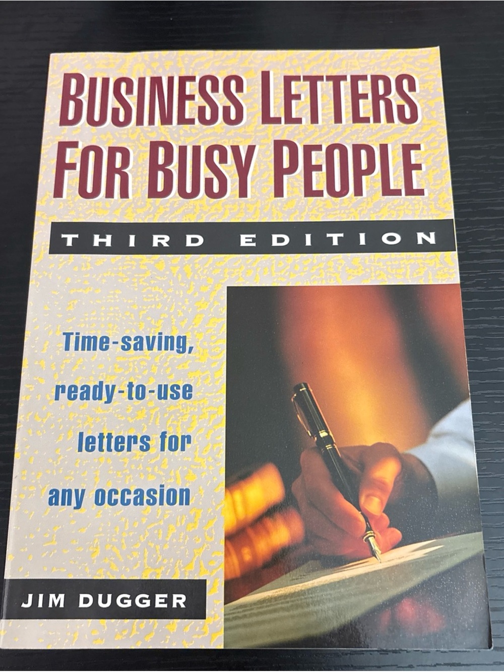 Business Letters for Busy People, 3rd Edition - paperback Dugger, Jim